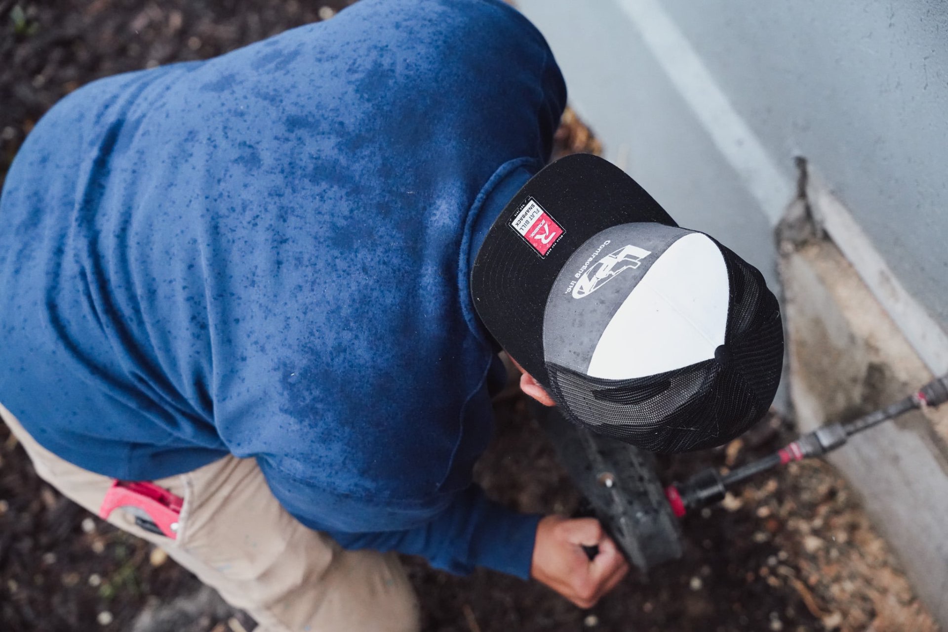 LPZ Contracting team member working